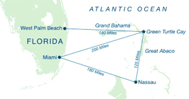 Green Turtle Cay Locator Map